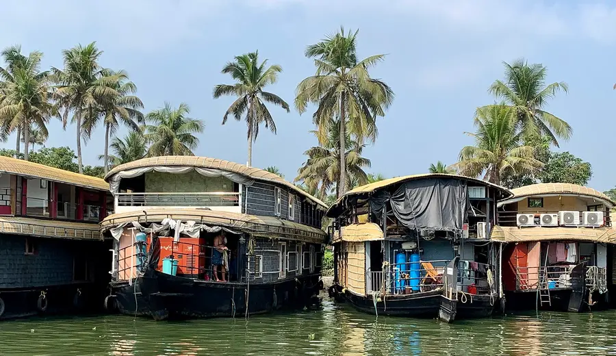 Kerala — Hills & Backwaters — Munnar · Thekkady · Alleppey